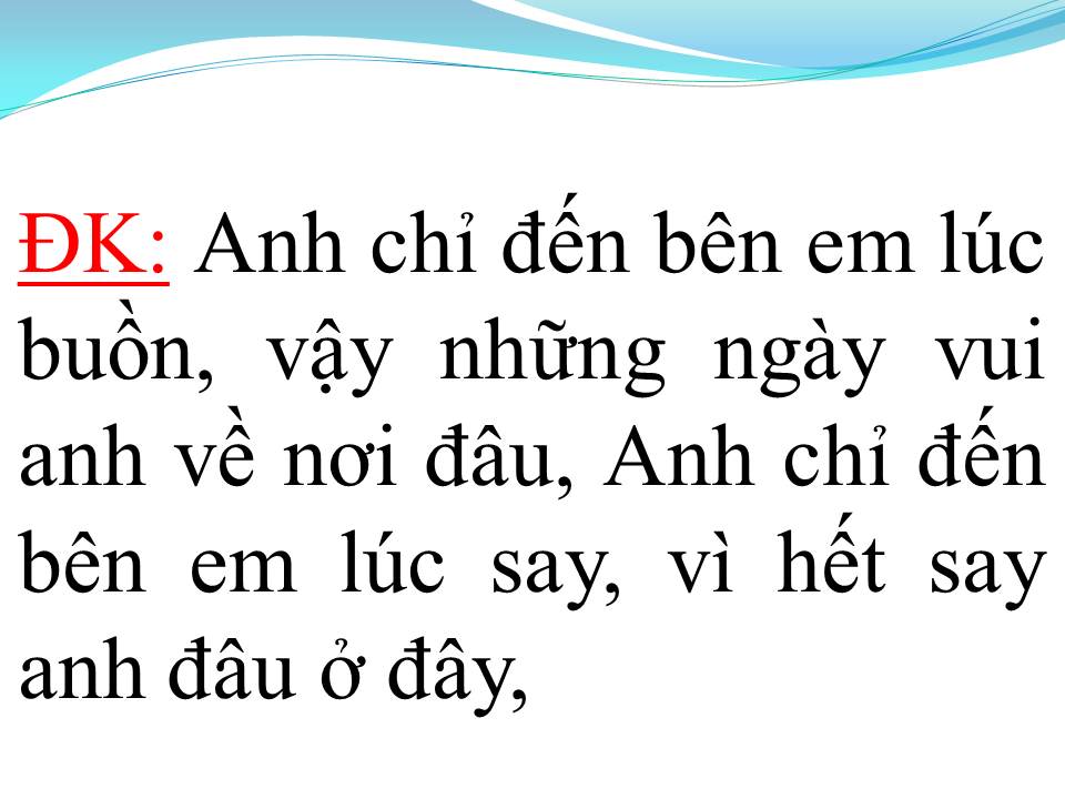 Lời bài hát ANH MUỐN EM SỐNG SAO