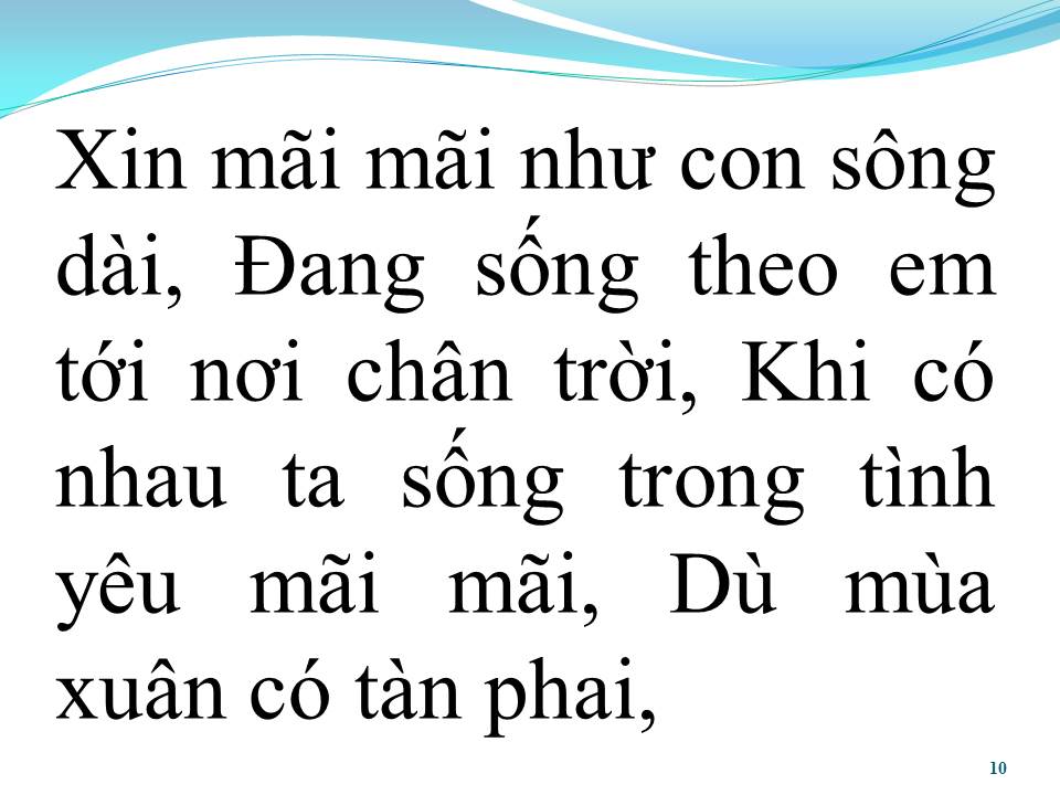 Lời bài hát ANH MUỐN SỐNG BÊN EM TRỌN ĐỜI (EM MUỐN SỐNG BÊN ANH TRỌN ĐỜI)