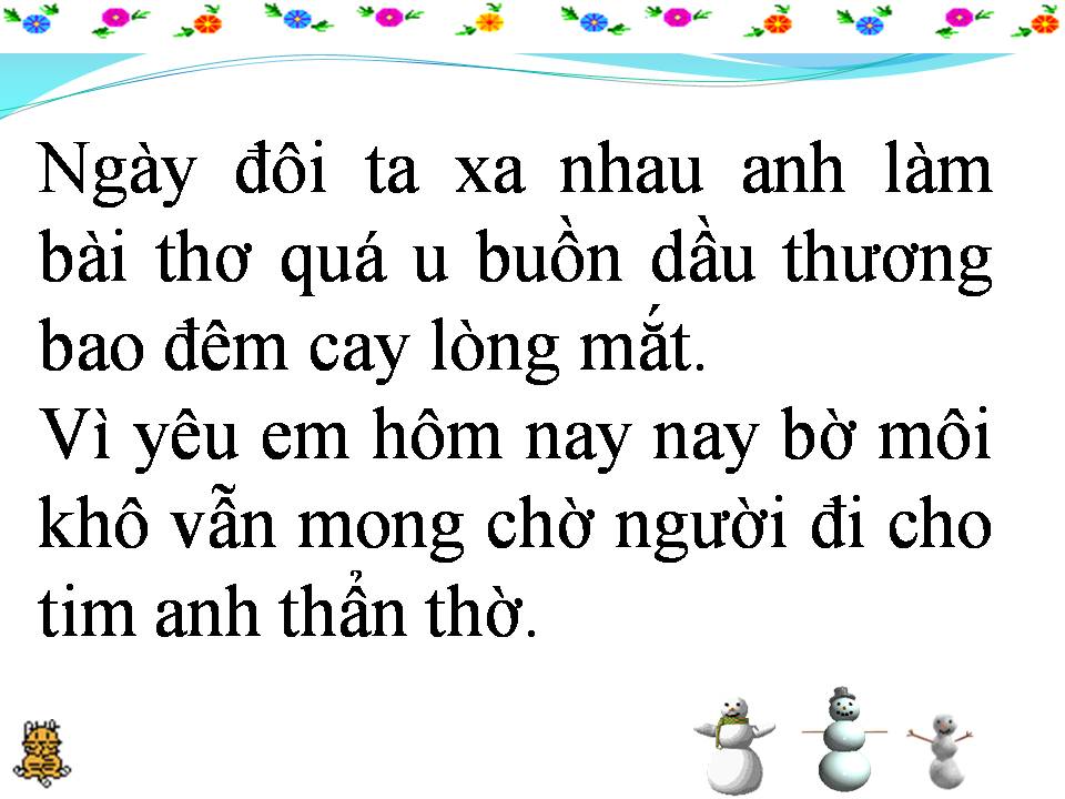 Lời bài hát ANH NHỚ EM NHIỀU