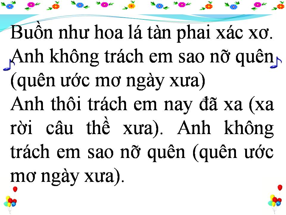Lời bài hát ANH NHỚ EM NHIỀU