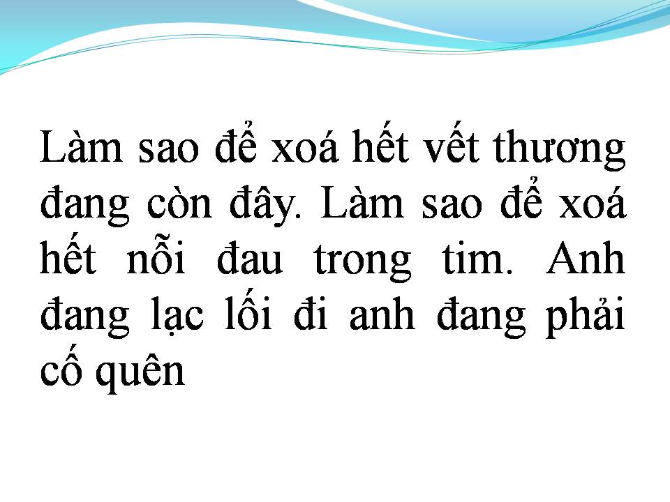 Lời bài hát ANH PHẢI LÀM SAO