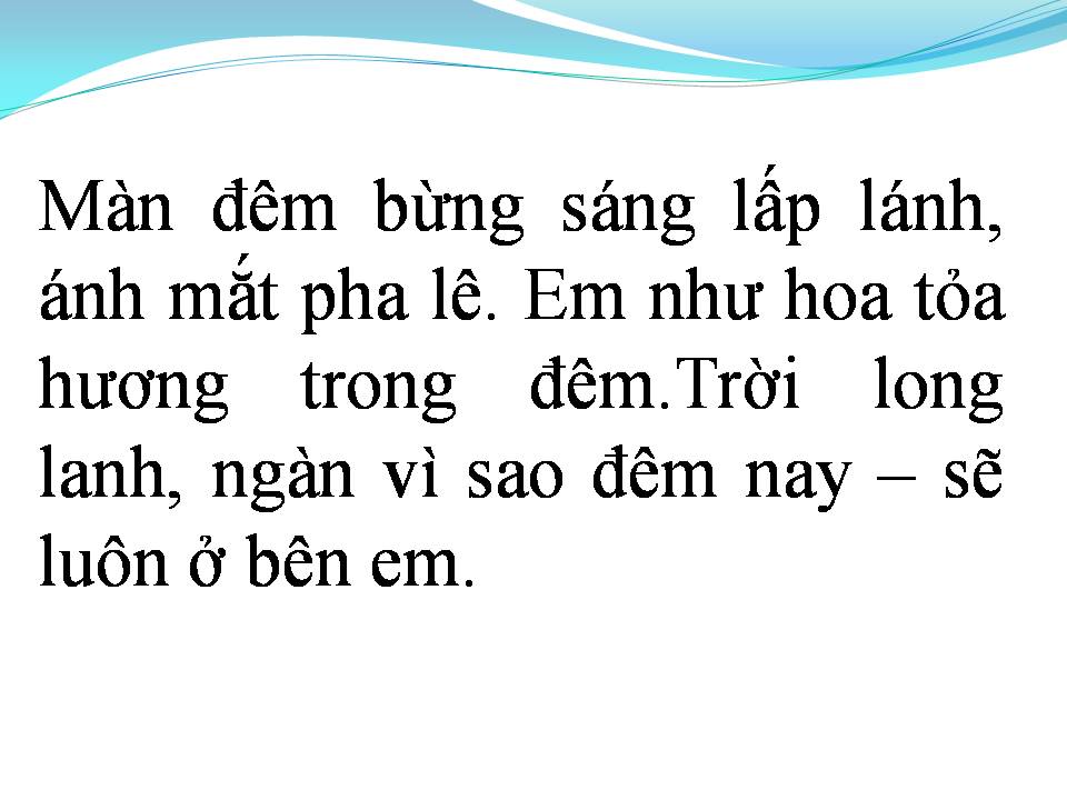 Lời bài hát ÁNH SÁNG PHA LÊ