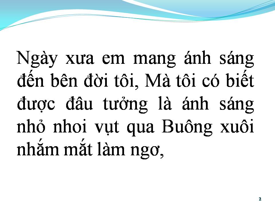 Lời bài hát ÁNH SÁNG TRONG ĐÊM