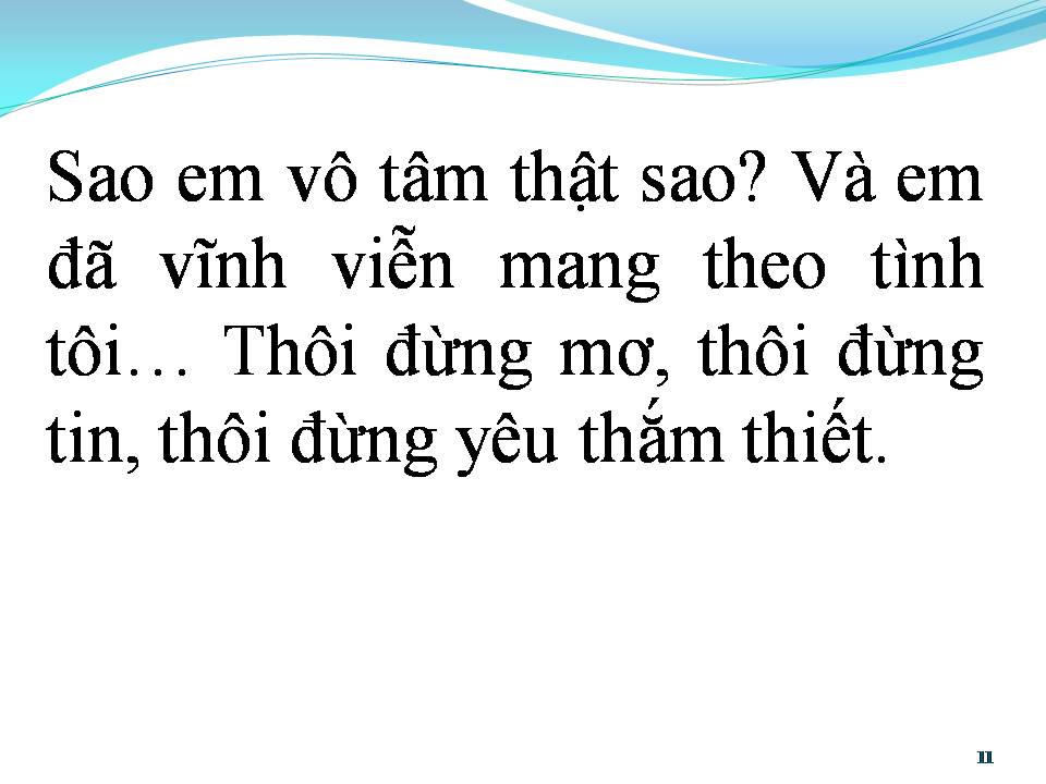 Lời bài hát ÁNH SÁNG TRONG ĐÊM