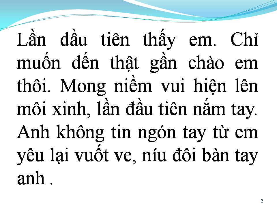 Lời bài hát ANH TIN MÌNH ĐÃ CHO NHAU MỘT KỸ NIỆM
