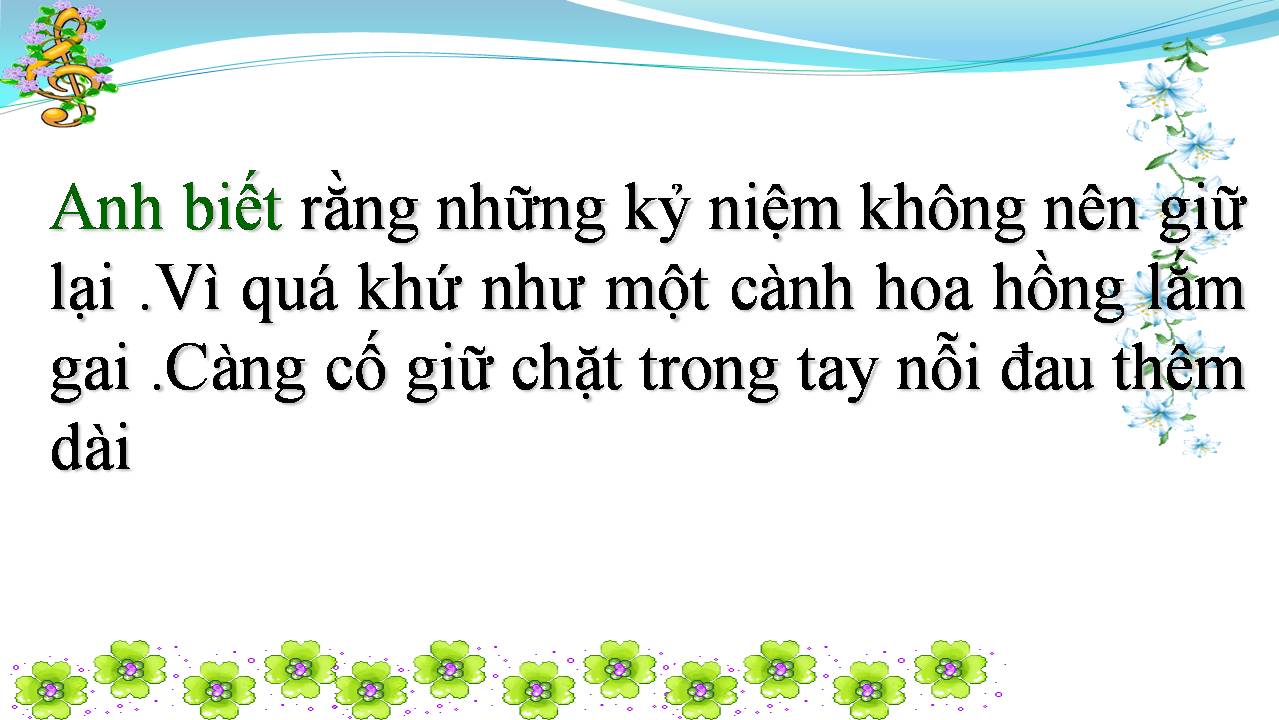 Lời bài hát ANH TỪNG LÀ TẤT CẢ