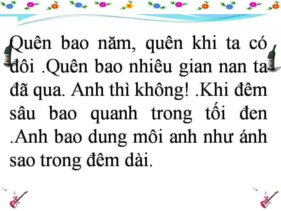 Lời bài hát ANH THÌ KHÔNG
