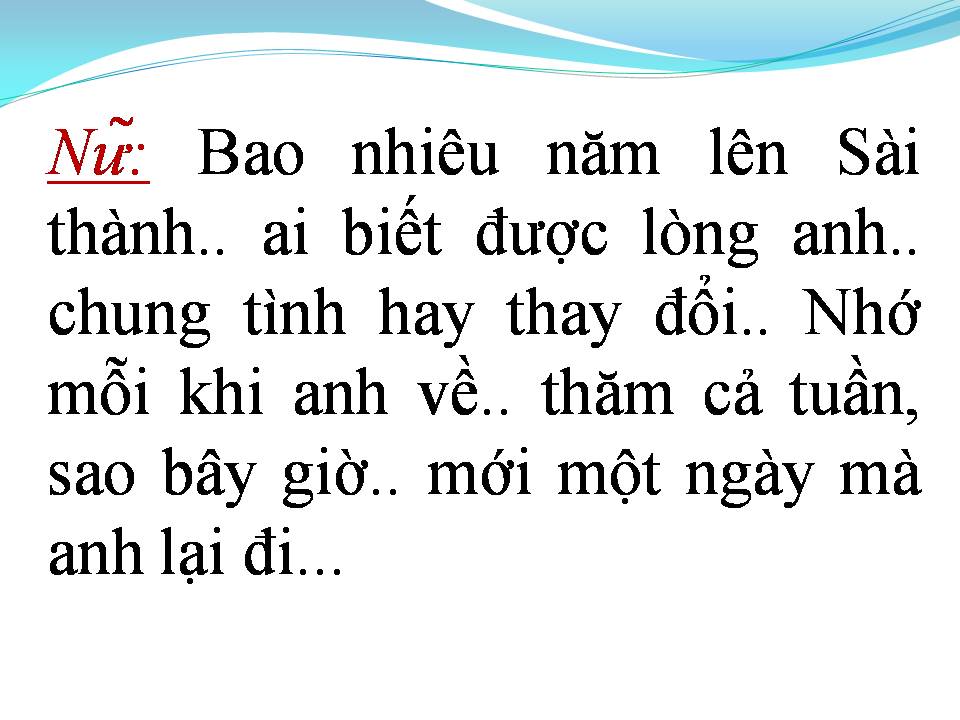 Lời bài hát ANH THƯƠNG CÔ ÚT ĐƯA ĐÒ