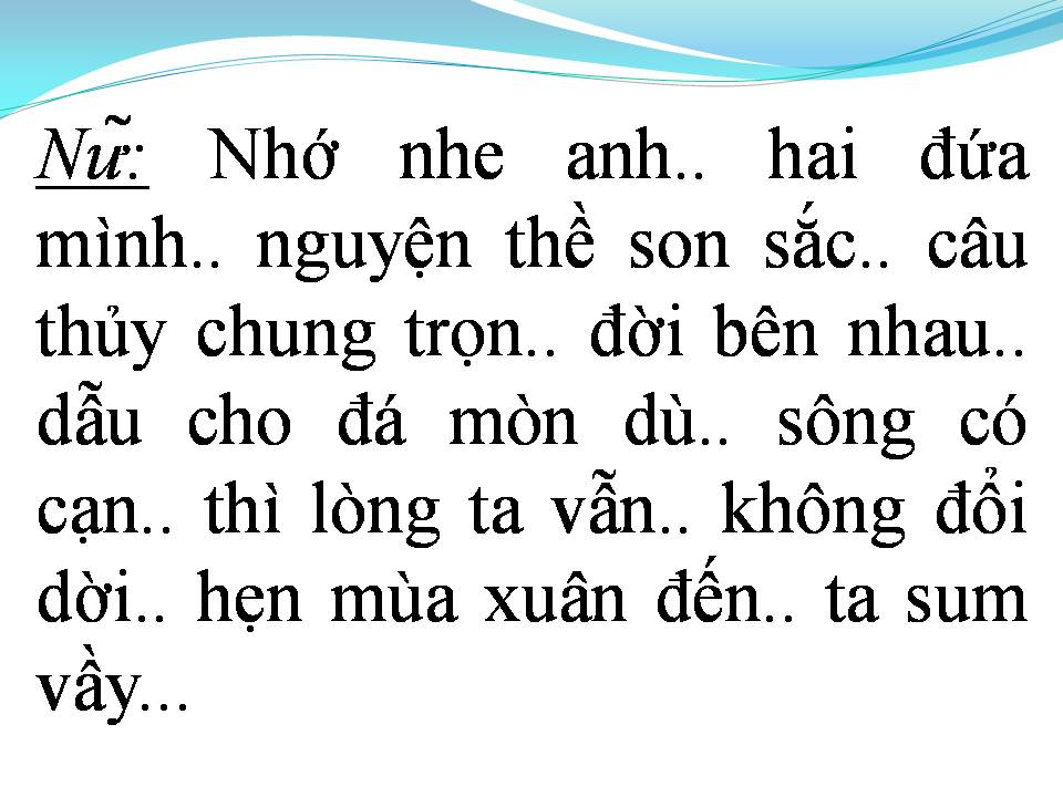 Lời bài hát ANH THƯƠNG CÔ ÚT ĐƯA ĐÒ