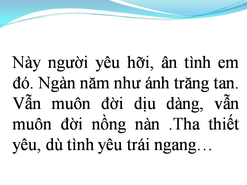 Lời bài hát ÁNH TRĂNG LẺ LOI