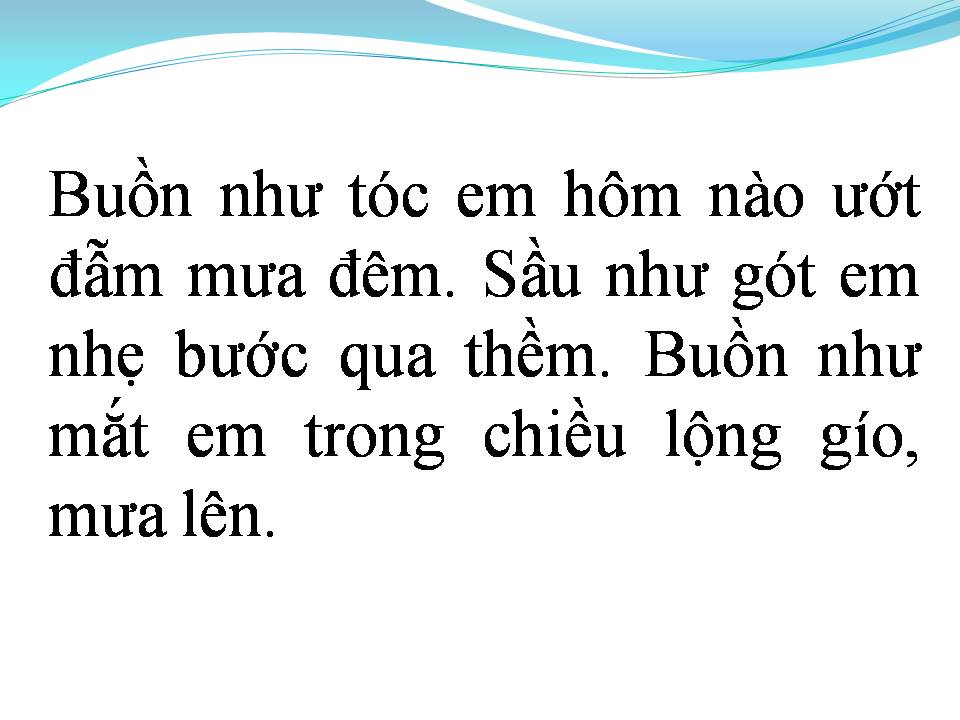 Lời bài hát ÁNH TRĂNG TÀN