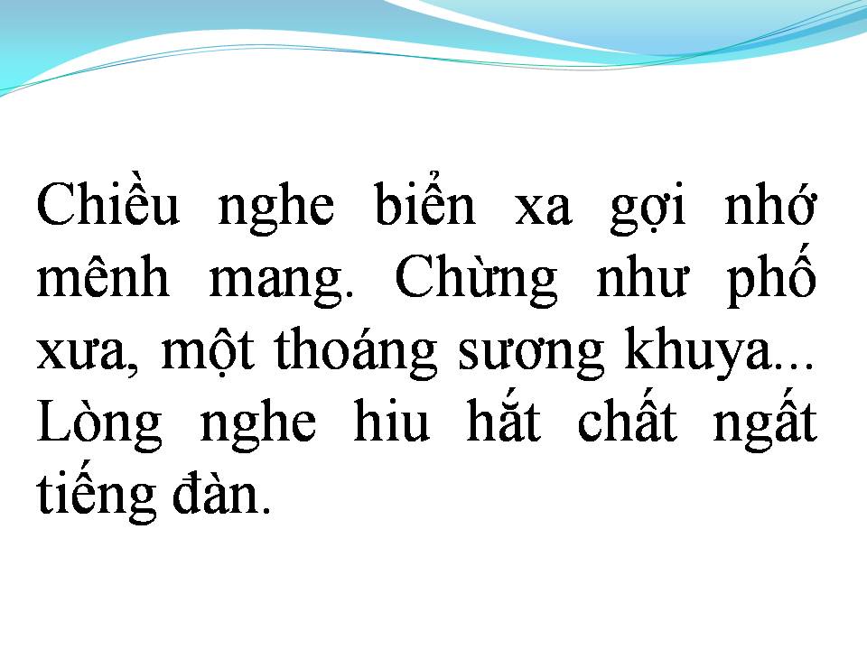 Lời bài hát ÁNH TRĂNG TÀN