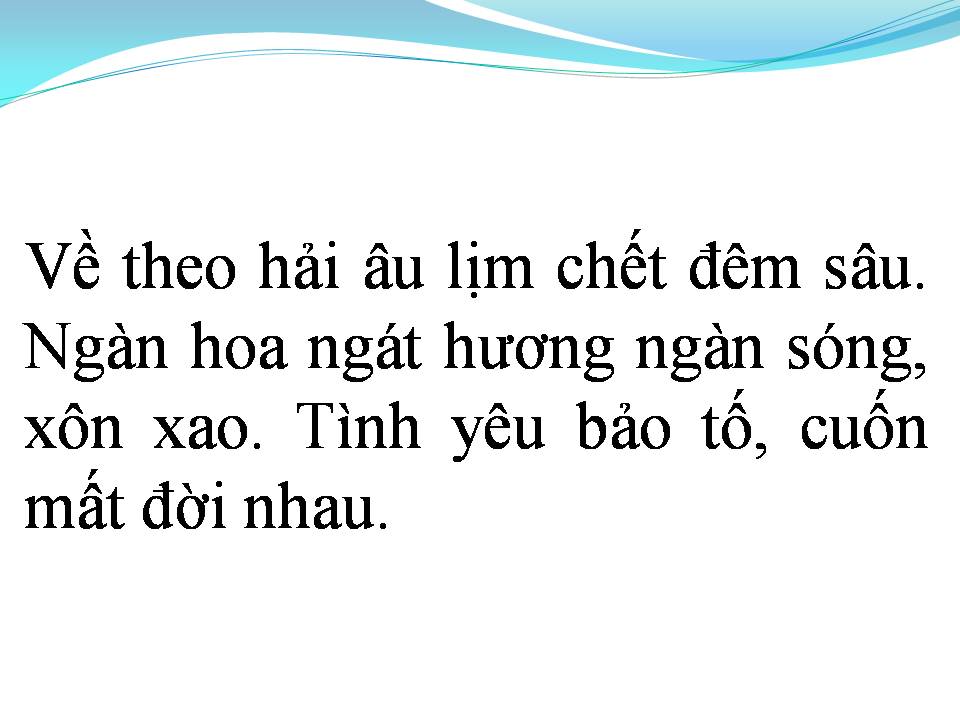 Lời bài hát ÁNH TRĂNG TÀN