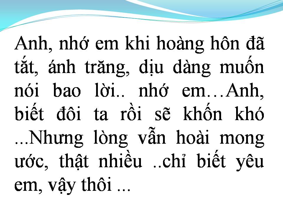 Lời bài hát ÁNH TRĂNG VỠ