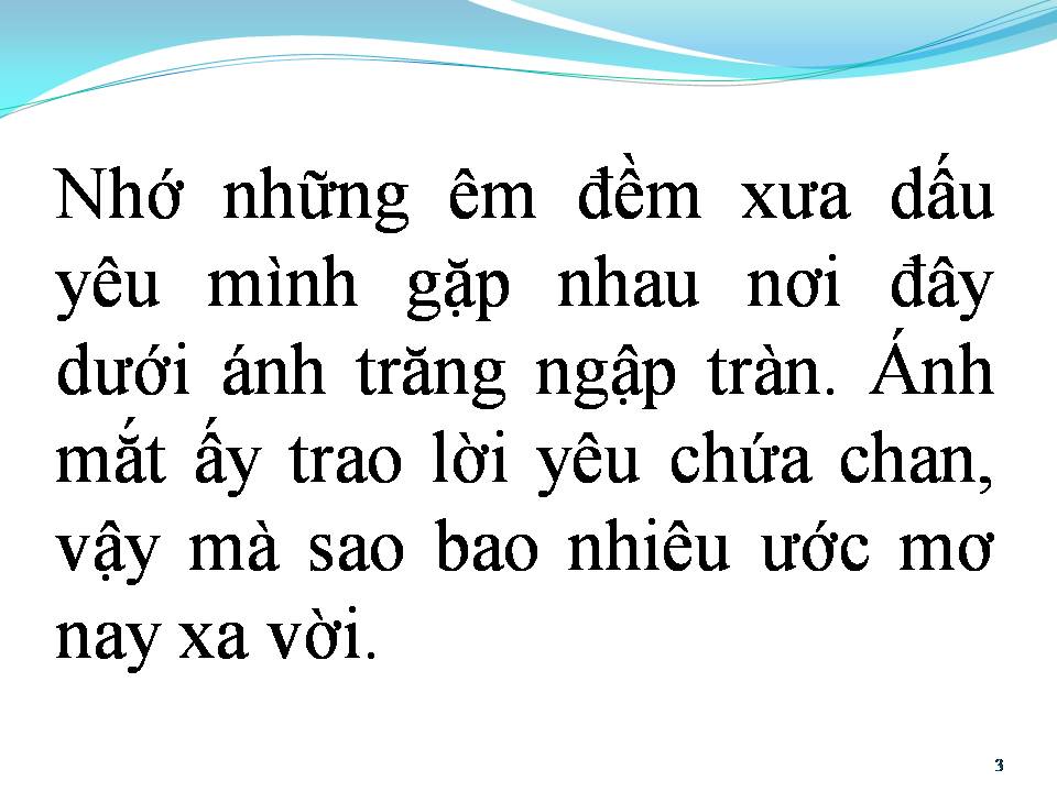 Lời bài hát ÁNH TRĂNG XƯA