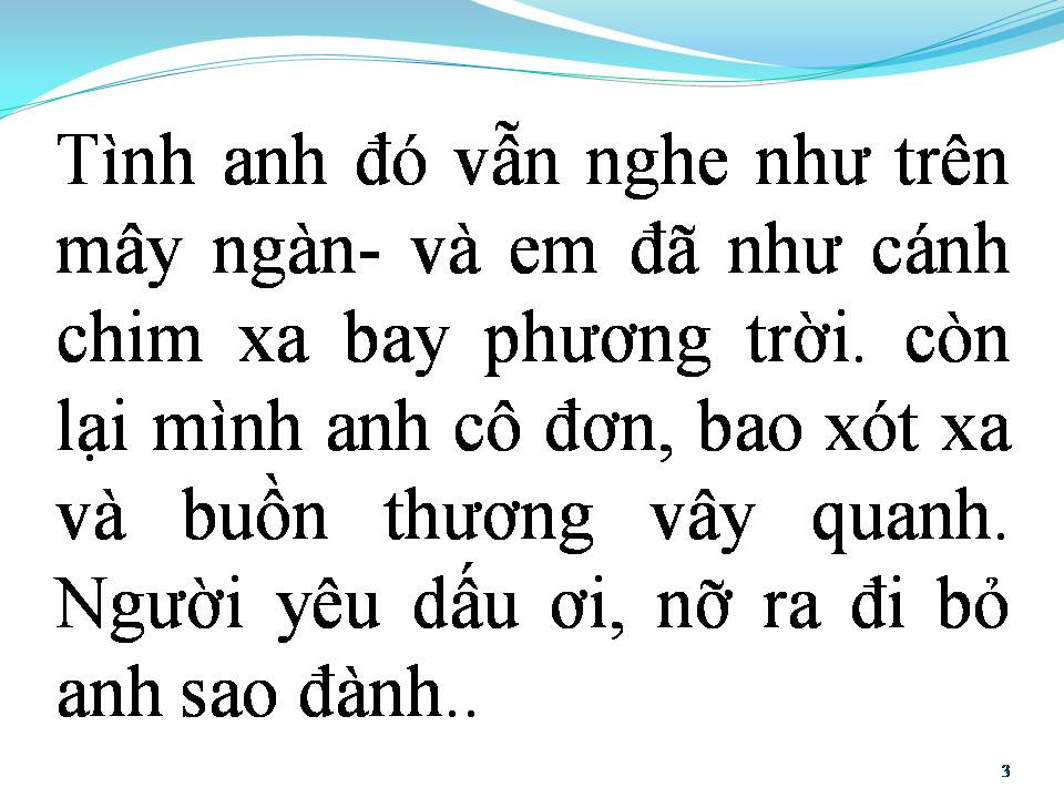Lời bài hát ANH VẪN BIẾT