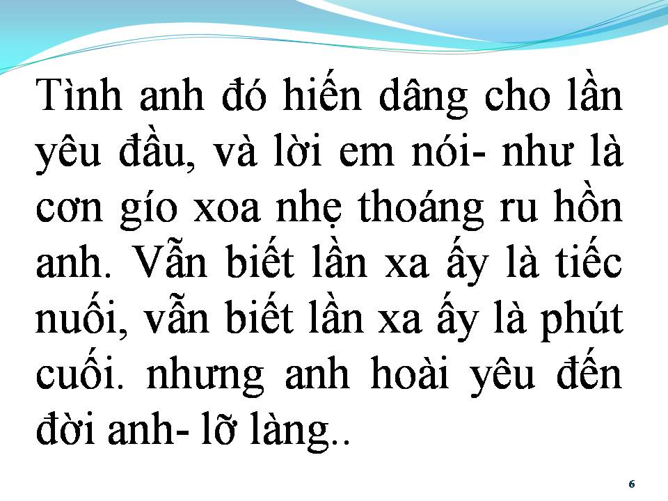 Lời bài hát ANH VẪN BIẾT