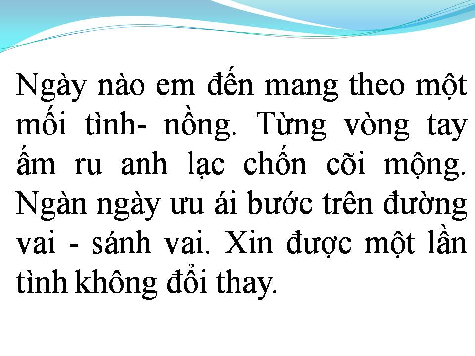 Lời bài hát ANH VẪN CHỜ EM