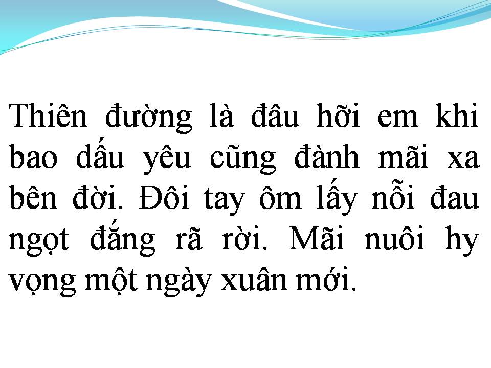 Lời bài hát ANH VẪN CHỜ EM
