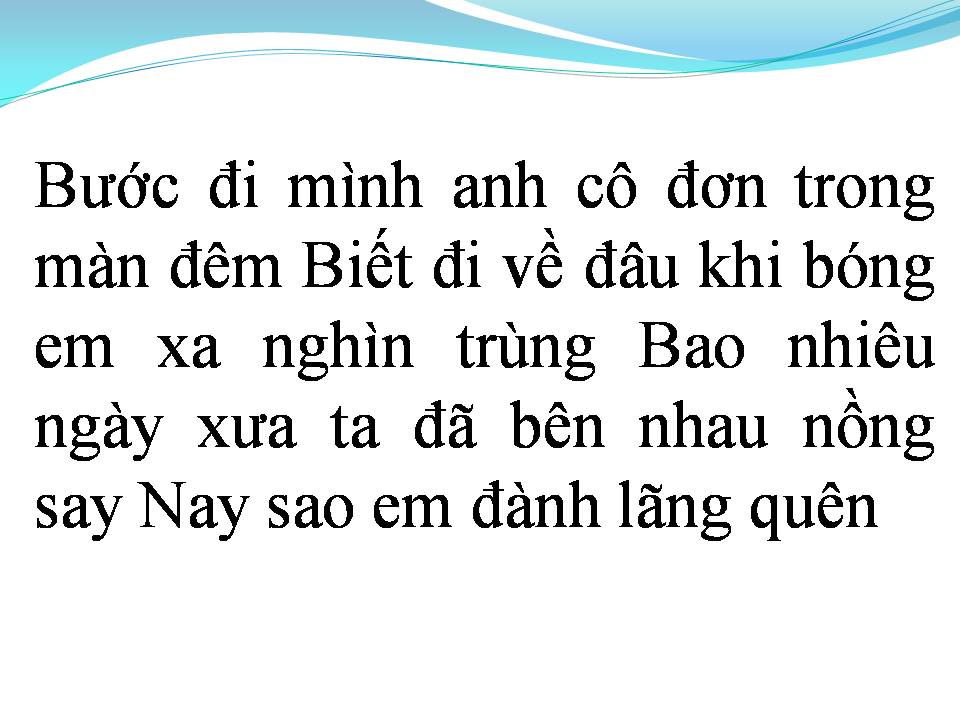 Lời bài hát ANH VẪN MÃI YÊU EM