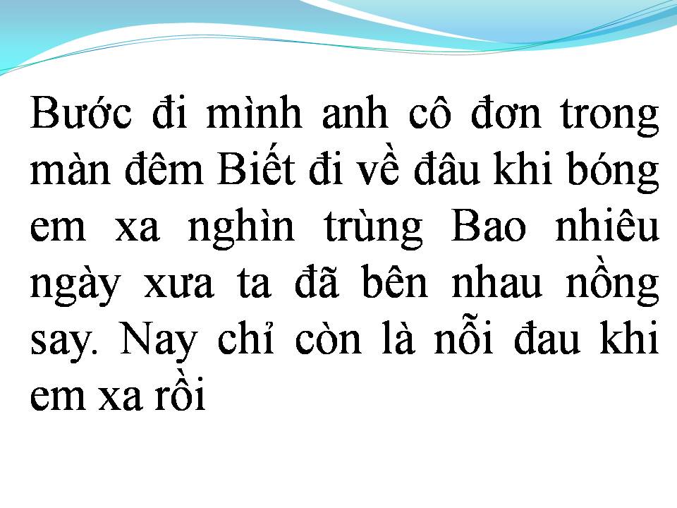 Lời bài hát ANH VẪN MÃI YÊU EM