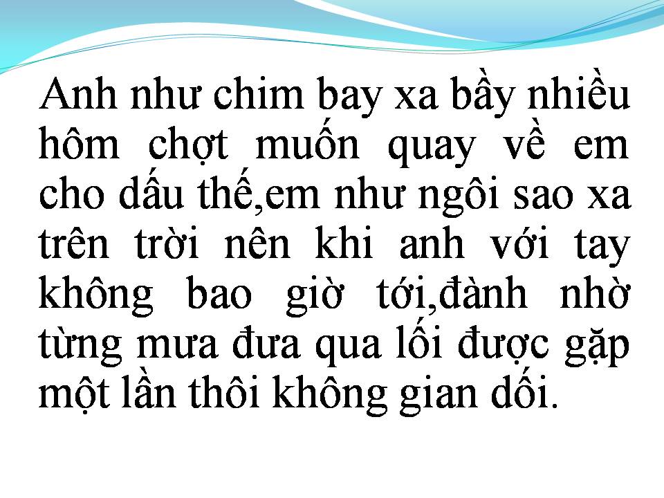 Lời bài hát ANH VẪN YÊU EM