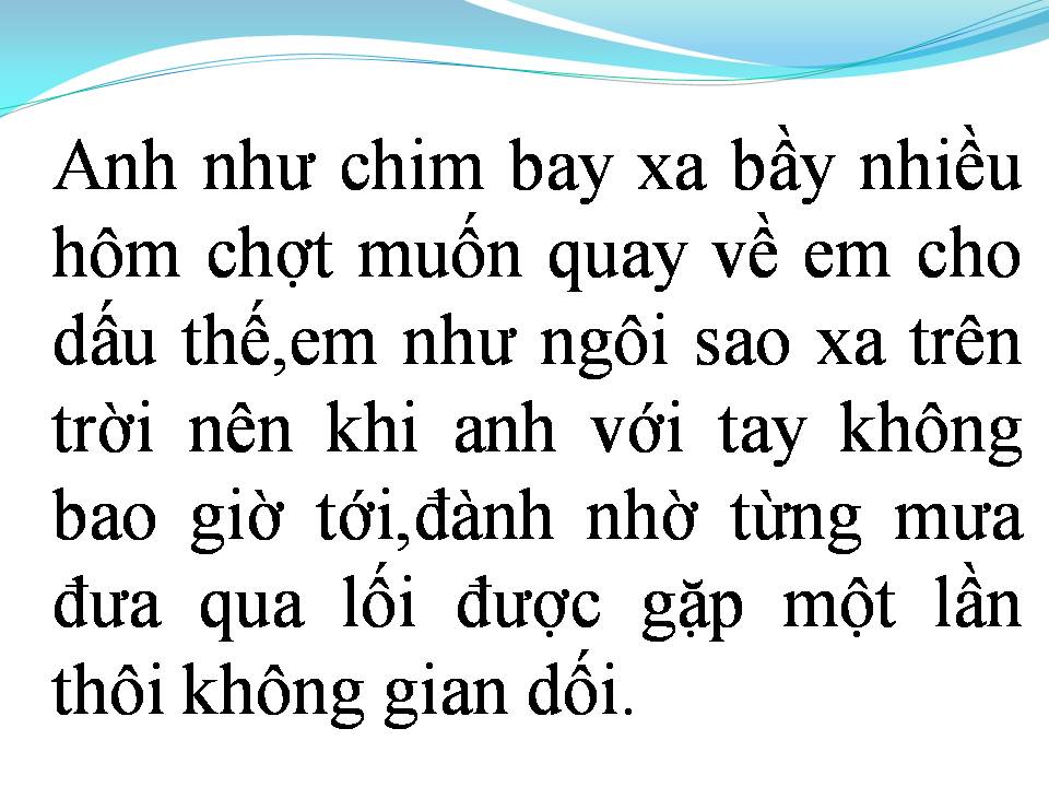 Lời bài hát ANH VẪN YÊU EM