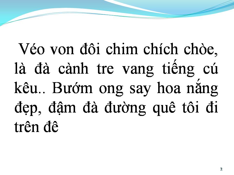 Lời bài hát ANH VỀ TÌNH ĐẸP QUÊ HƯƠNG