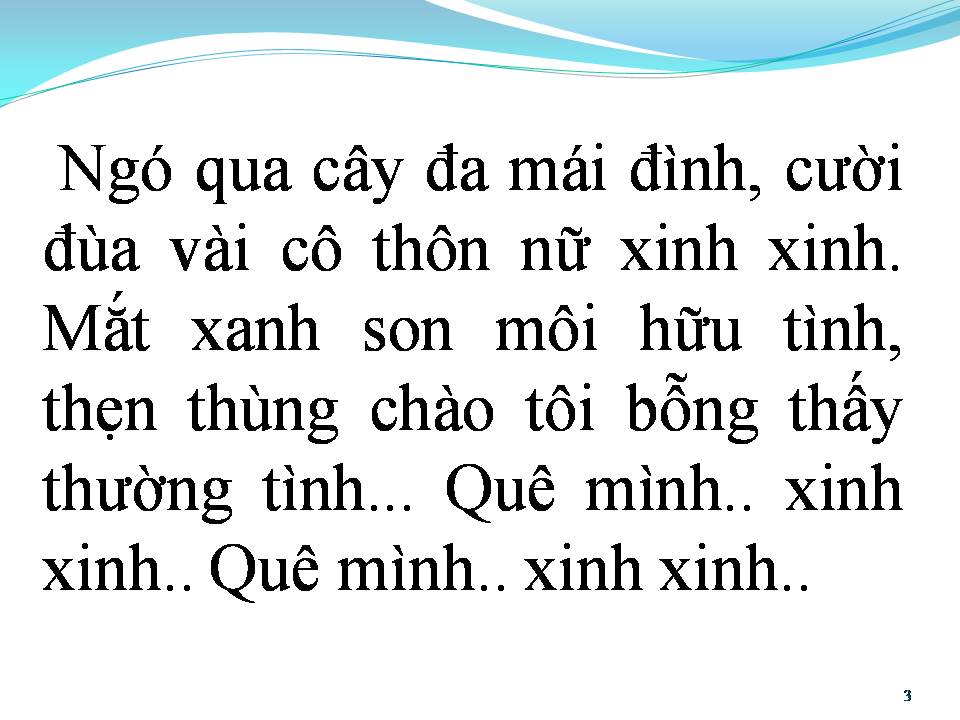 Lời bài hát ANH VỀ TÌNH ĐẸP QUÊ HƯƠNG