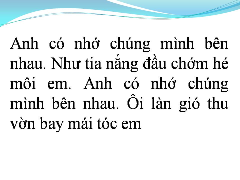 Lời bài hát ANH YÊU EM