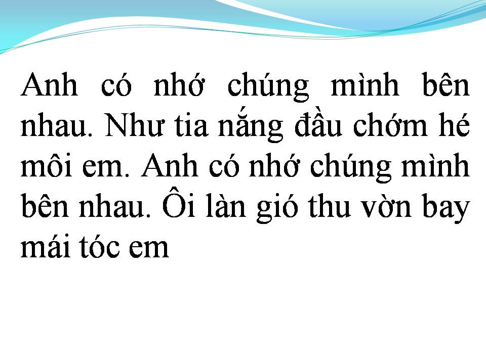 Lời bài hát ANH YÊU EM