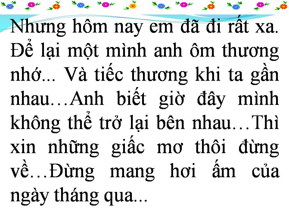 Lời bài hát ANH YÊU EM NHIỀU LẮM