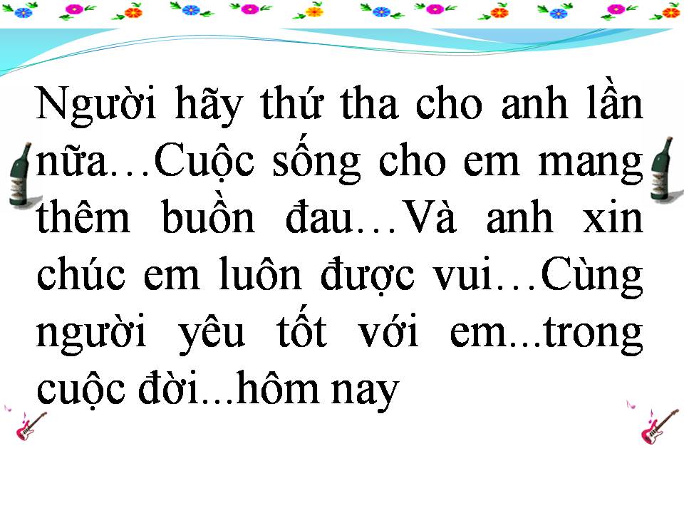 Lời bài hát ANH YÊU EM NHIỀU LẮM