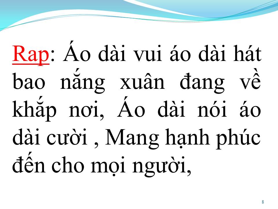 Lời bài hát ÁO DÀI ƠI