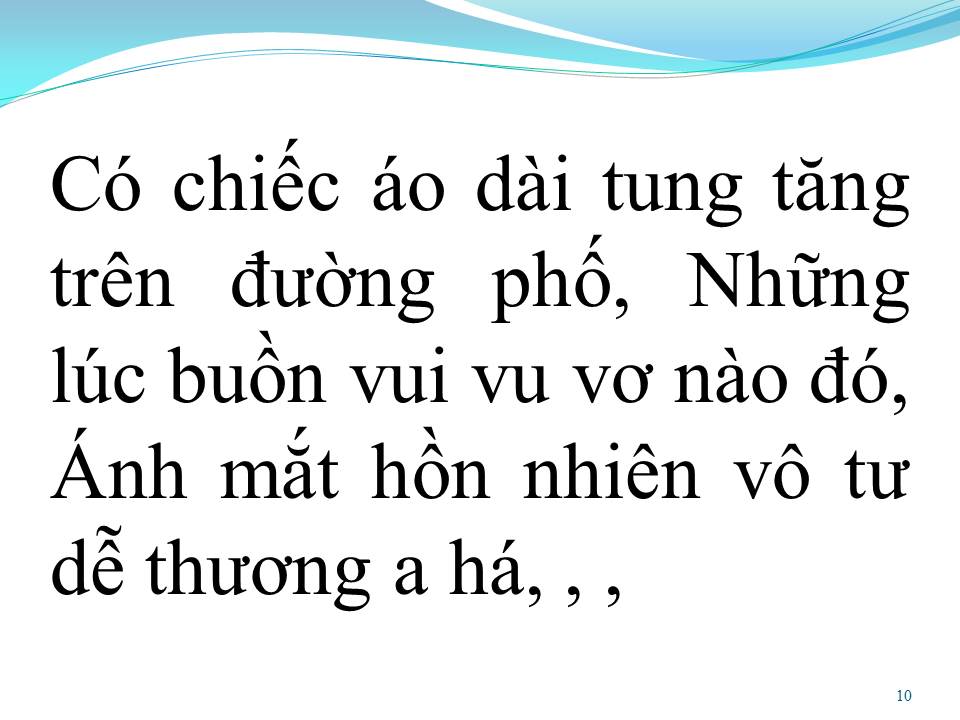 Lời bài hát ÁO DÀI ƠI