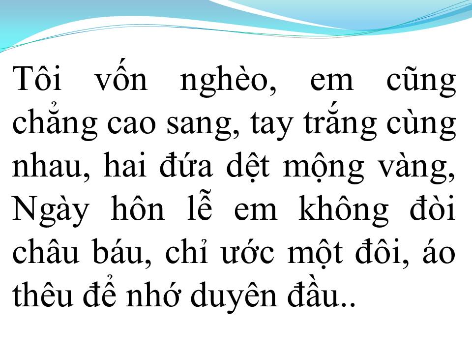 Lời bài hát ÁO EM CHƯA MẶC MỘT LẦN