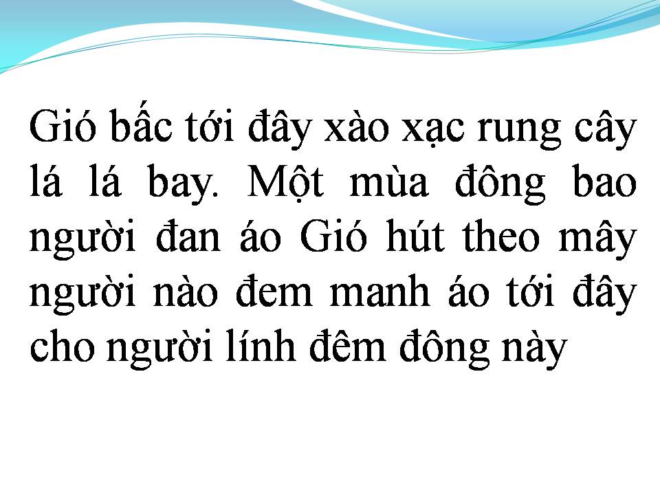 Lời bài hát ÁO MÙA ĐÔNG