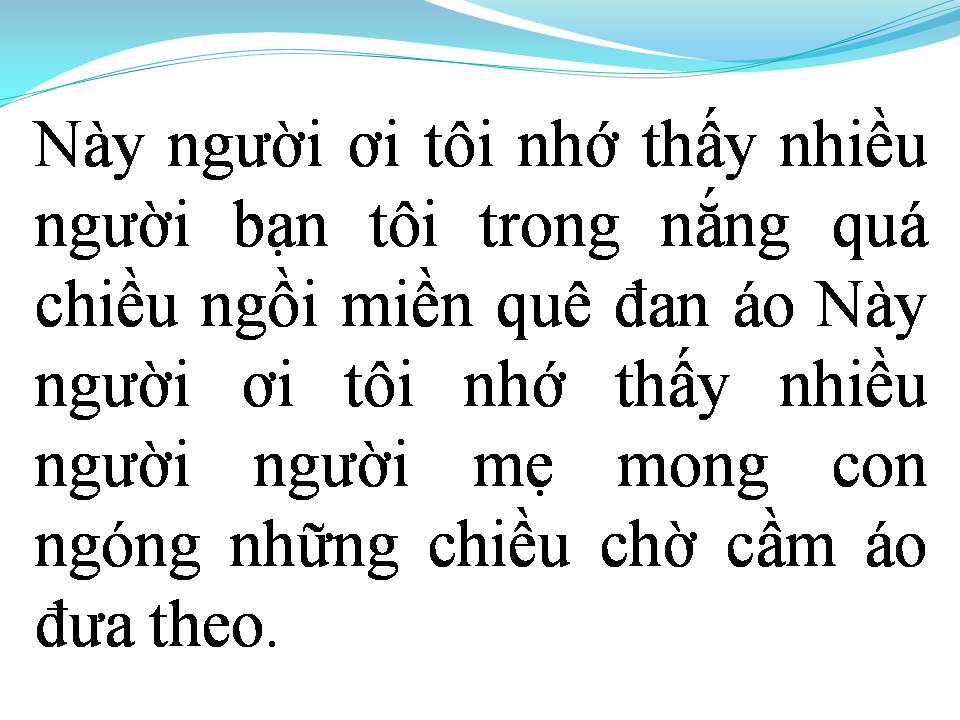 Lời bài hát ÁO MÙA ĐÔNG
