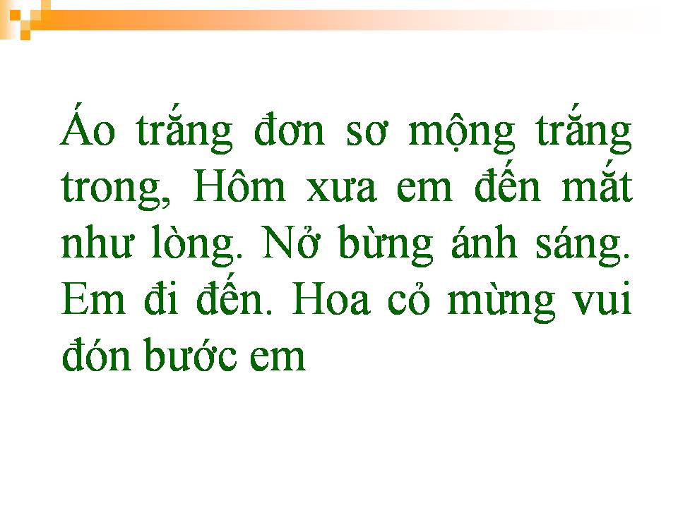 Lời bài hát ÁO TRẮNG