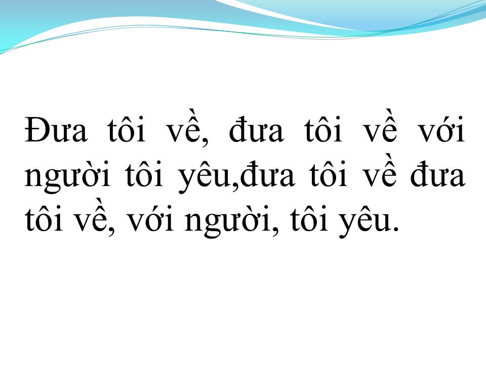 Lời bài hát CA DAO EM VÀ TÔI
