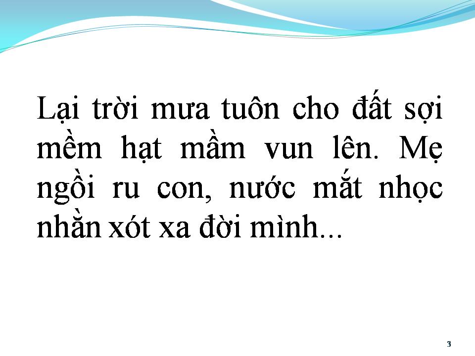 Lời bài hát CA DAO MẸ