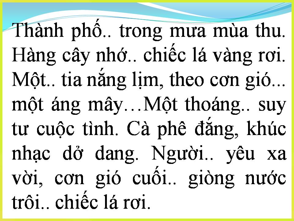 Lời bài hát CÀ PHÊ ĐẮNG