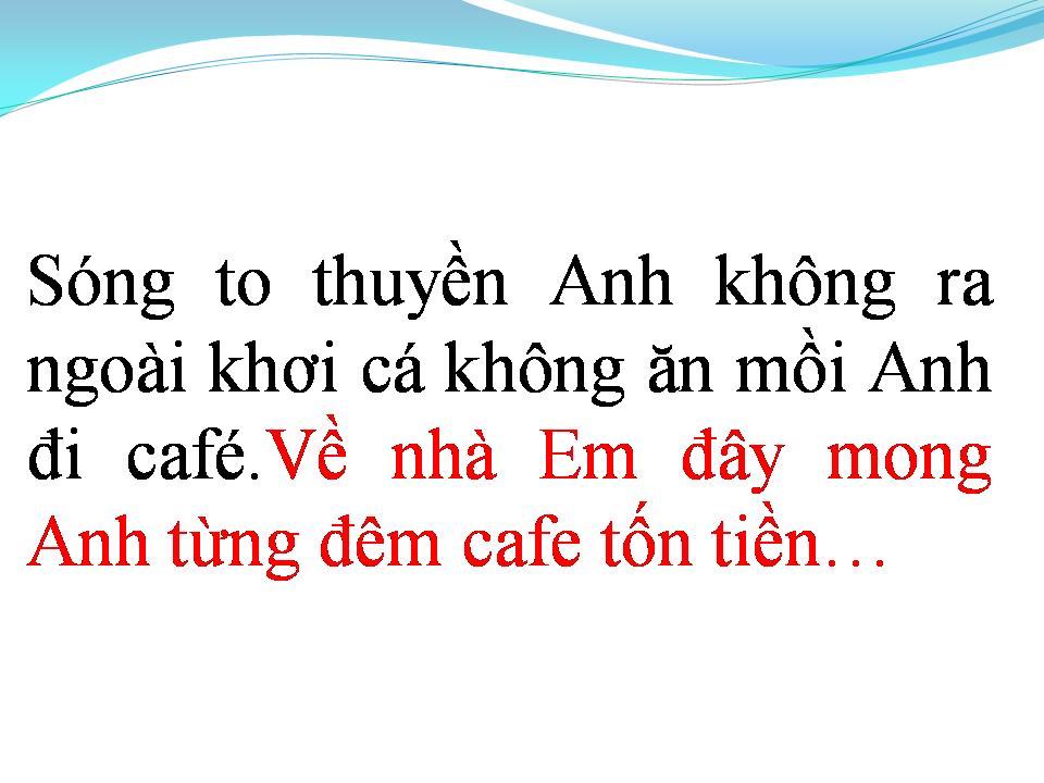 Lời bài hát CÀ PHÊ MIỆT VƯỜN
