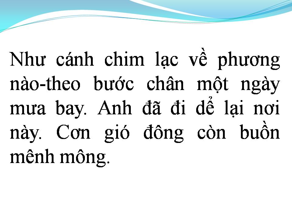 Lời bài hát CÀ PHÊ MỘT MÌNH