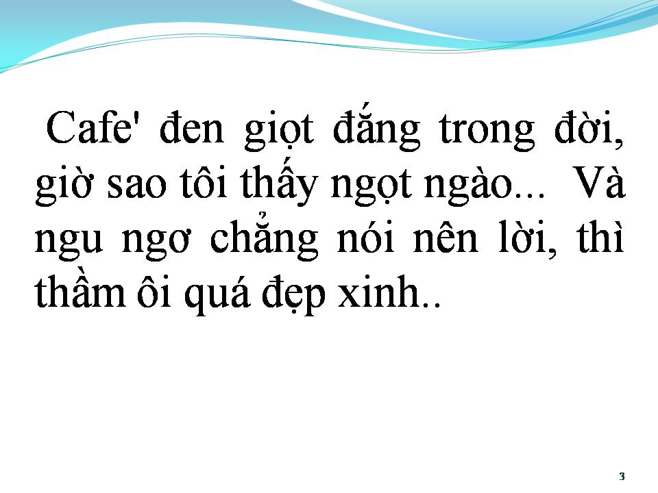 Lời bài hát CÀ PHÊ THÌ THẦM