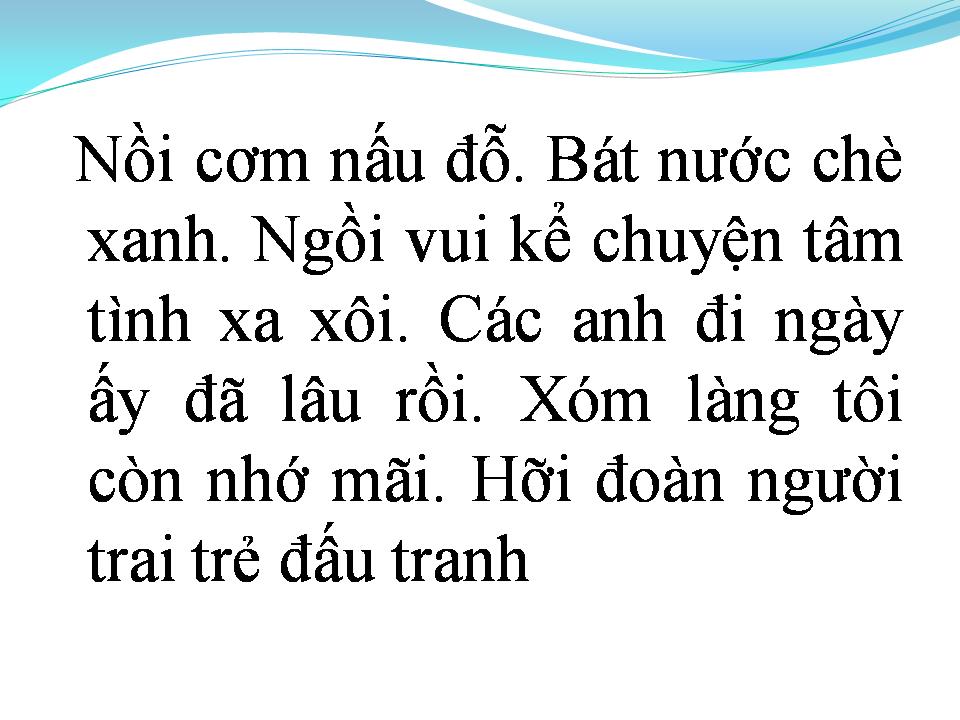 Lời bài hát CÁC ANH ĐI