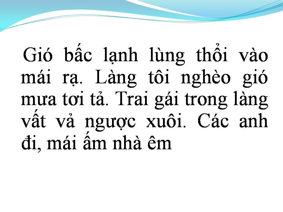 Lời bài hát CÁC ANH ĐI
