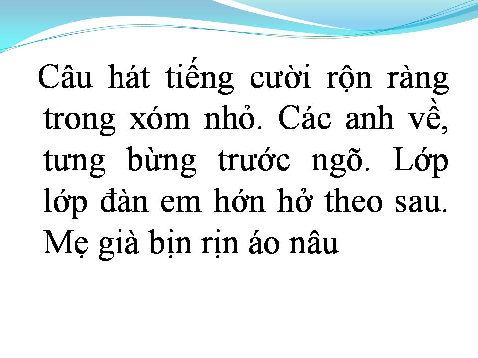 Lời bài hát CÁC ANH ĐI