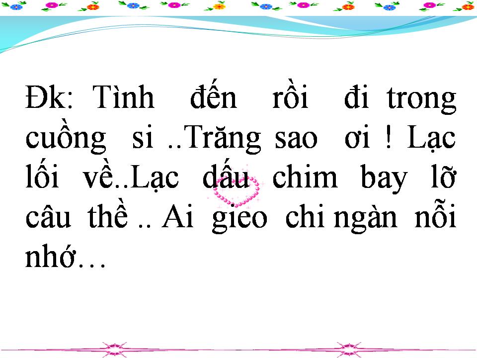 Lời bài hát CÁCH XA