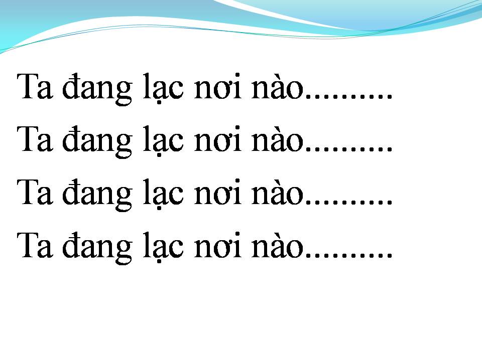 Lời bài hát LẠC TRÔI